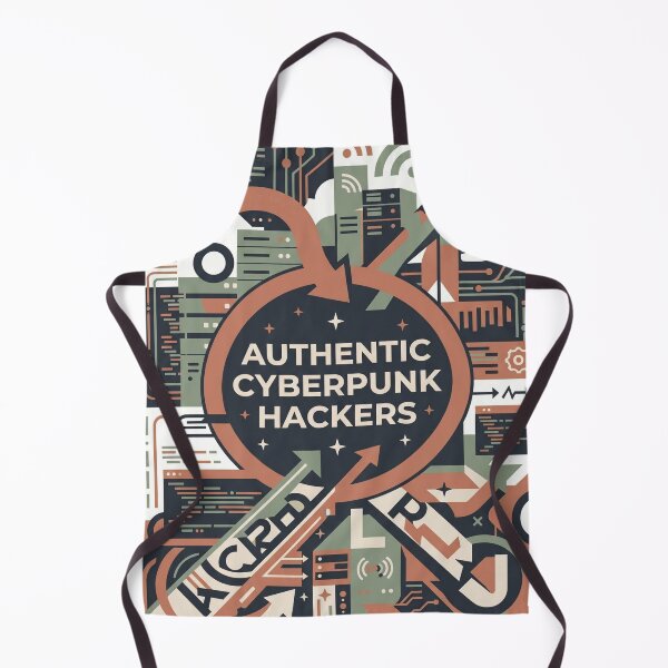 Item preview, Authentic Cyberpunk Hacker Abstract Tech Geometric Art designed and sold by Pride Emblem Prints.