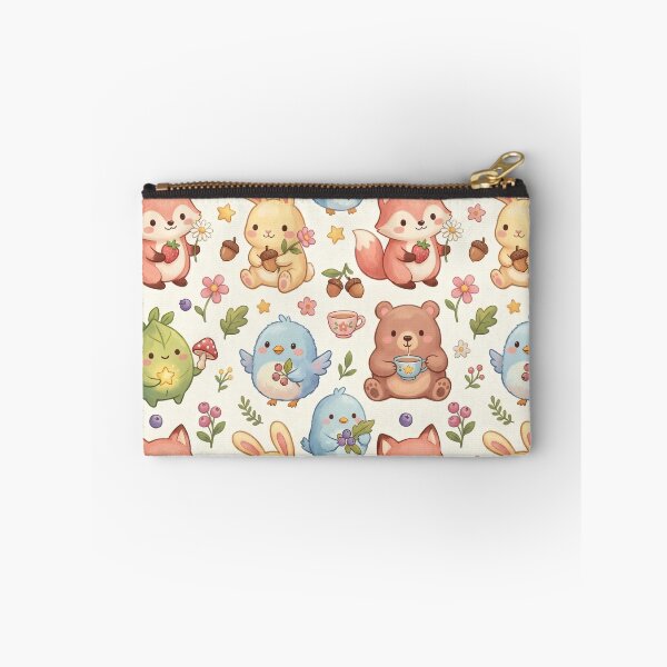 Item preview, Cloudberry Critters Seamless Pattern designed and sold by MoonwoodStudio.