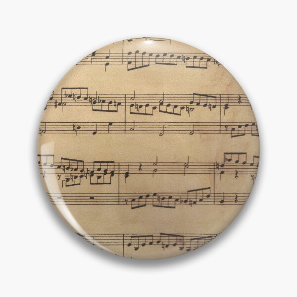 Item preview, vintage music notes designed and sold by steymo.