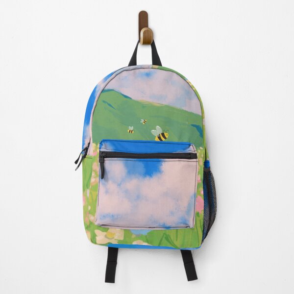 Item preview, Cute Bumblebees in Wildflower Meadow designed and sold by UllassaStore.
