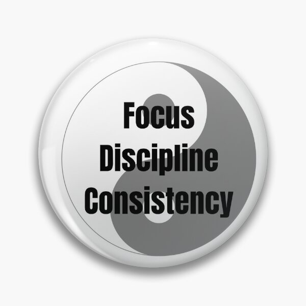Item preview, Focus Discipline Consistency — Trader Motivation Gift — Day Trading Quote Mug Shirt designed and sold by Bullrunprints.