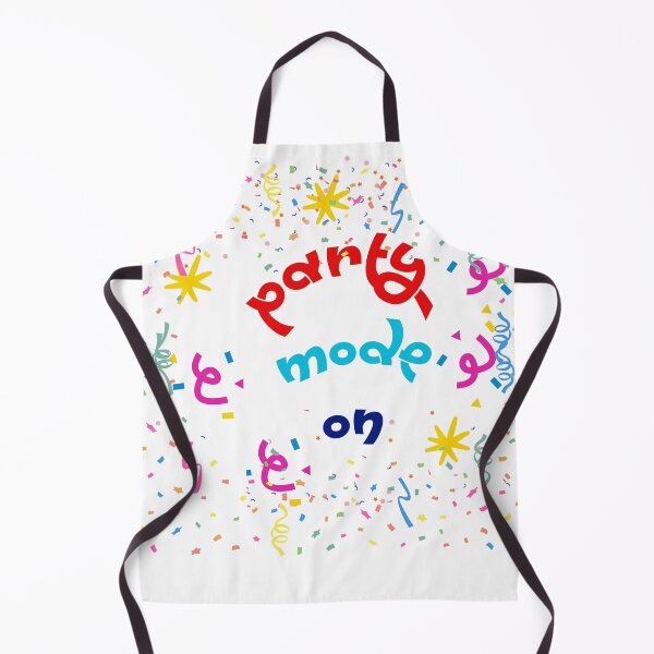Item preview, Party mode on with a colourful confetti designed and sold by ShipDrop.