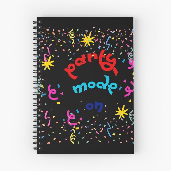 Item preview, Party mode on with a colourful confetti  designed and sold by ShipDrop.