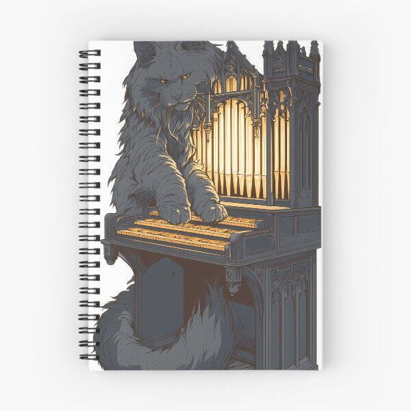 Item preview, Lurch Cat Organ Musician designed and sold by IllumeInk.