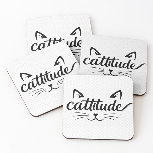 Item preview, cattitude designed and sold by Retireddoc68.