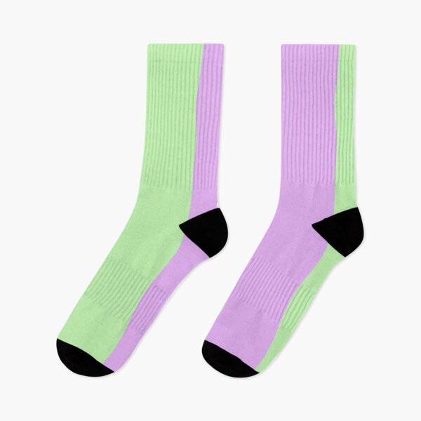 Item preview, Pastel Purple Green Two Tone Split Colors designed and sold by Jeallan Designs.