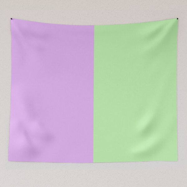 Item preview, Pastel Purple Green Two Tone Split Colors designed and sold by Jeallan Designs.