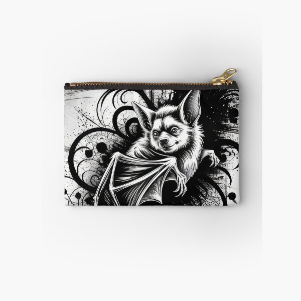 Item preview, Bat - Black And White - Nocturnal Spirit designed and sold by Kaurisdigital.
