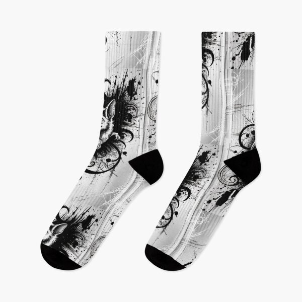 Item preview, Bat - Black And White - Nocturnal Spirit designed and sold by KaurisDigital.
