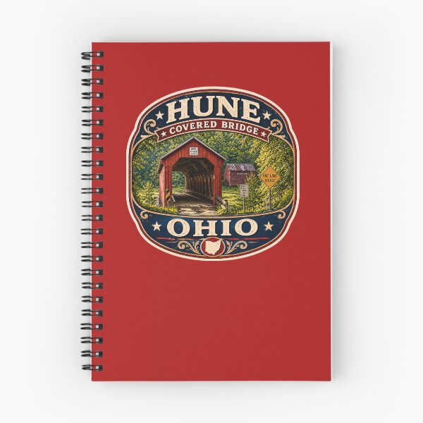 Item preview, Hune Covered Bridge 35-84-27 designed and sold by gotucoveredart.