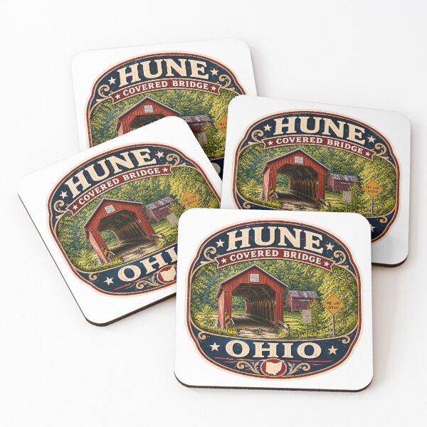 Item preview, Hune Covered Bridge 35-84-27 designed and sold by gotucoveredart.