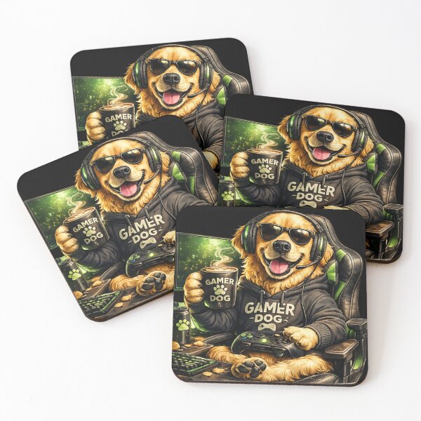 Item preview, Funny Gamer Dog Video Games Puppy Lover Doggy Cam designed and sold by Wild Horizon Studio.