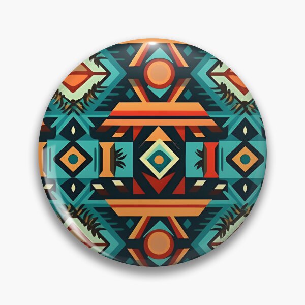 Item preview, Vibrant Aztec Geometric Pattern designed and sold by LiveLearnCreate.