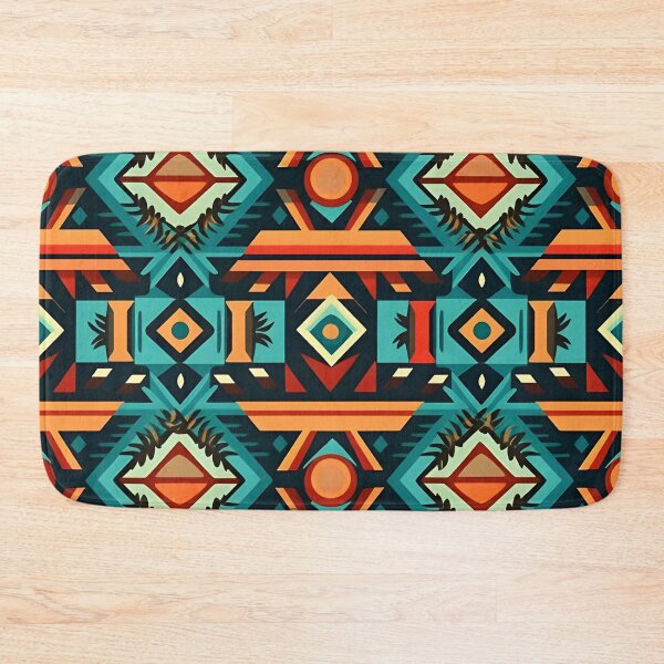 Item preview, Vibrant Aztec Geometric Pattern designed and sold by LiveLearnCreate.
