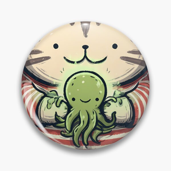 Item preview, Pugsley Cat Pet Octopus designed and sold by IllumeInk.