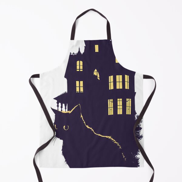 Item preview, Addams Mansion Spooky Cat designed and sold by IllumeInk.