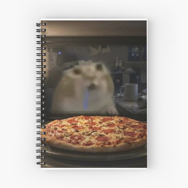 Item preview, hungry drooling cat meme designed and sold by cloudzer0000.