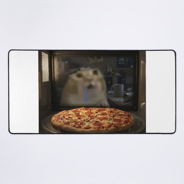 Item preview, hungry drooling cat meme designed and sold by cloudzer0000.