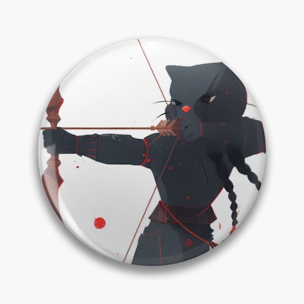 Item preview, Wednesday Cat Archery Apple designed and sold by IllumeInk.