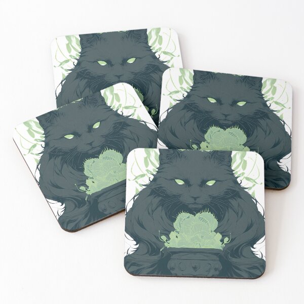 Item preview, Morticia Cat Carnivorous Plant designed and sold by IllumeInk.