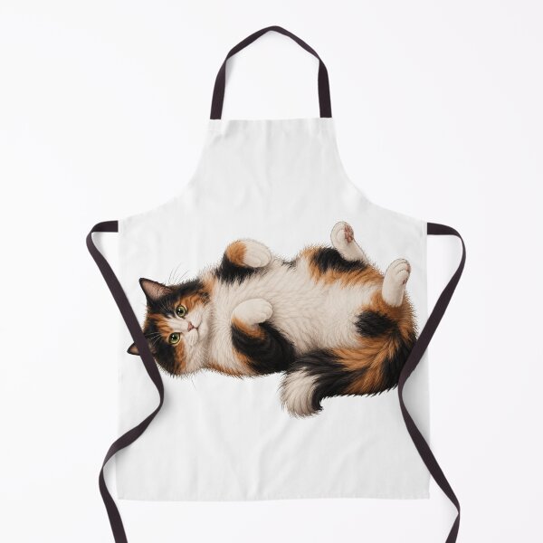 Item preview, Cute Calico Cat Belly Up  designed and sold by RealEqEdit.