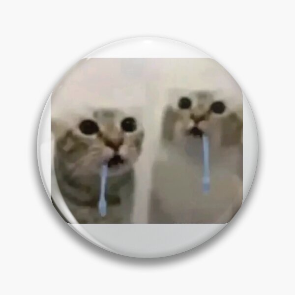 Item preview, me and who drooling cat meme designed and sold by cloudzer0000.