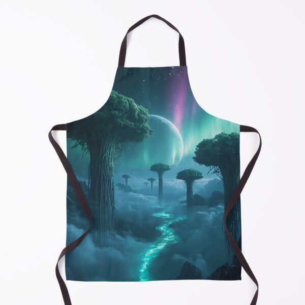 Item preview, Skyroot Mangrove Cloud Basin Alien Fantasy Landscape designed and sold by Luminous Wilds.