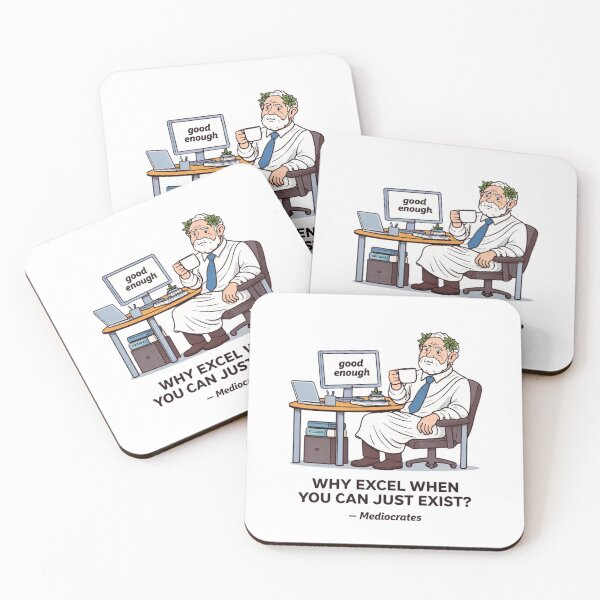 Item preview, Mediocrates Why Excel Just Exist designed and sold by Print Loft.