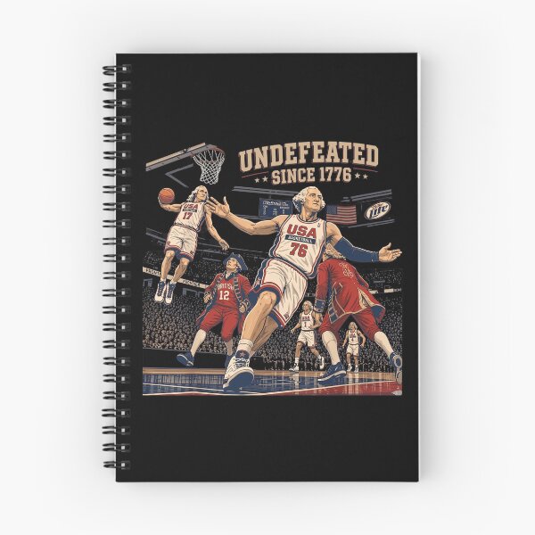 Item preview, Undefeated Since 1776 America Basketball 4th of July USA designed and sold by Thread&Fable.