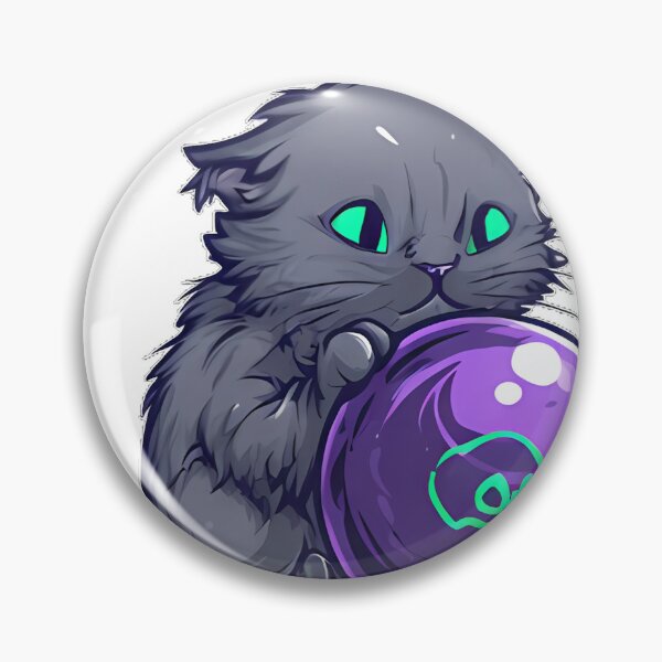 Item preview, Grandmama Cat Crystal Ball designed and sold by IllumeInk.