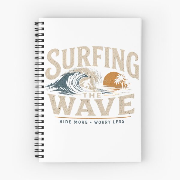 Item preview, Surfing The Wave ~ Ride More ~ Worry Less designed and sold by Her2Harmony.
