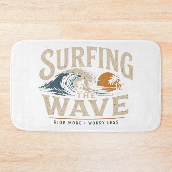 Item preview, Surfing The Wave ~ Ride More ~ Worry Less designed and sold by Her2Harmony.