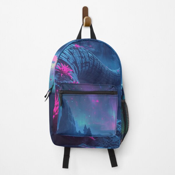 Item preview, Glow Serpent Canyon Alien Fantasy Landscape designed and sold by Luminous Wilds.