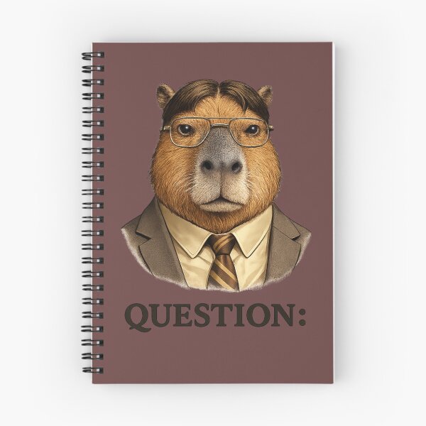 Item preview, Question. | Corporate Capybara Office Meme designed and sold by byaga.