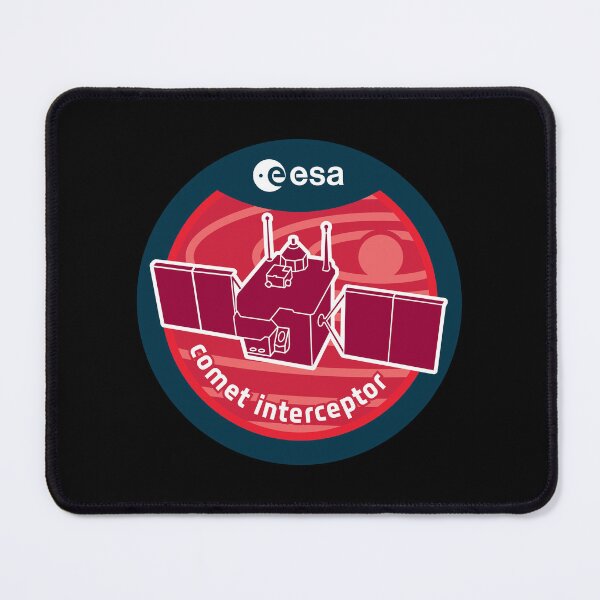 Item preview, Comet Interceptor ESA Mission Patch – Comet Exploration Space Design designed and sold by MeetinSpace.