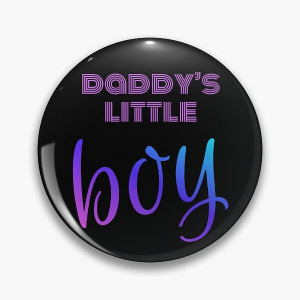 Item preview, Daddy's Little Boy Retro Gradient Aesthetic Typo designed and sold by mijaczeek.