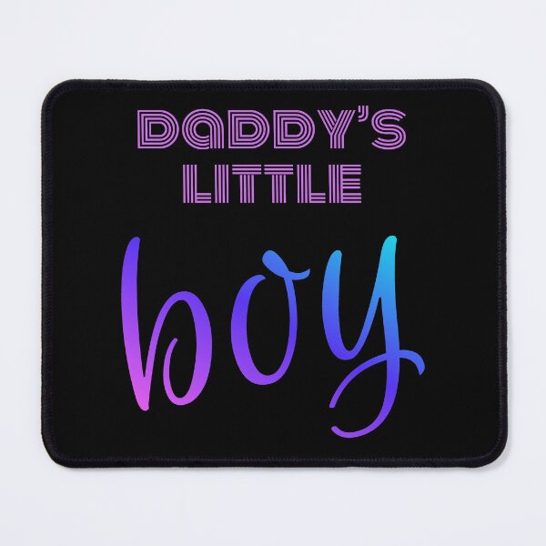 Item preview, Daddy's Little Boy Retro Gradient Aesthetic Typo designed and sold by mijaczeek.