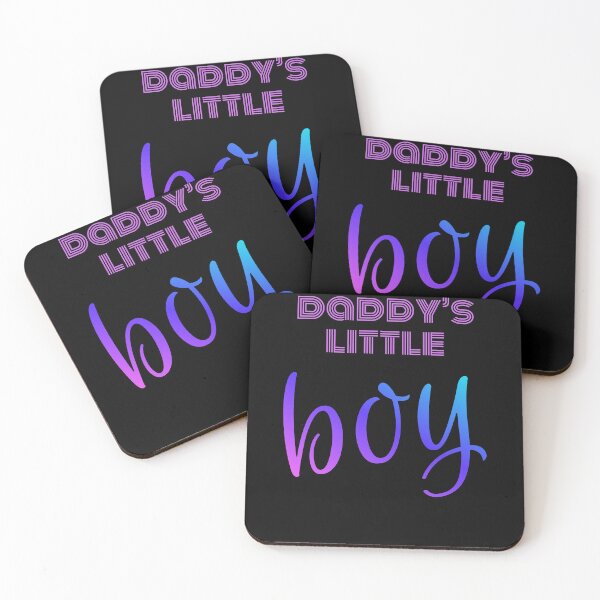 Item preview, Daddy's Little Boy Retro Gradient Aesthetic Typo designed and sold by mijaczeek.