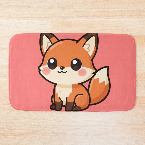 Item preview, Cute Cartoon Baby Fox Watercolor Art designed and sold by anime355.