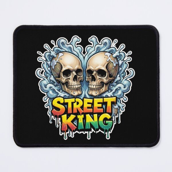 Item preview, Street King Skull Graffiti Art | Urban Street Style Design designed and sold by M.Store.