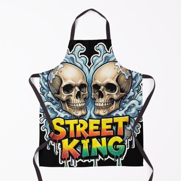 Item preview, Street King Skull Graffiti Art | Urban Street Style Design designed and sold by M.Store.