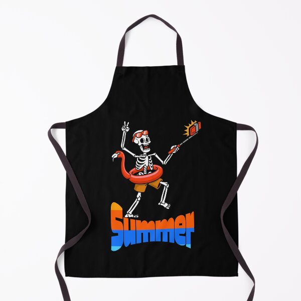 Item preview, Funny Summer Skeleton Flamingo Pool Float Selfie Design designed and sold by Karim-Karem.