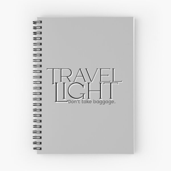 Item preview, Travel Light, Human made meme designed and sold by GiSilver.