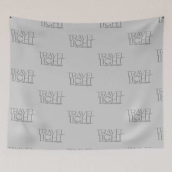 Item preview, Travel Light, Human made meme designed and sold by GiSilver.