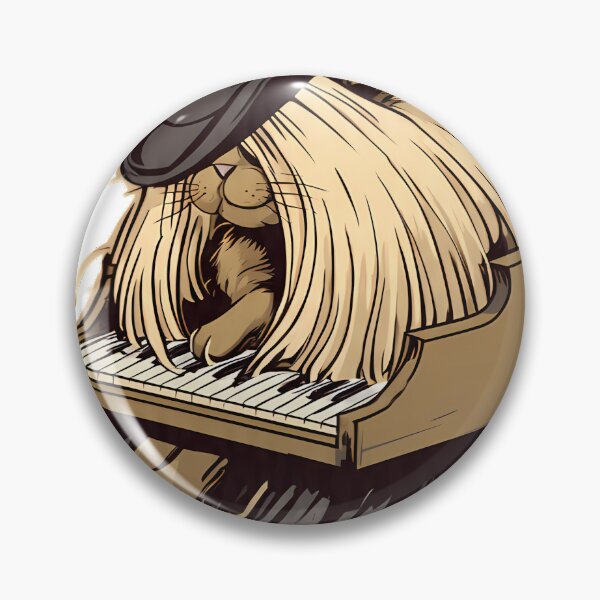 Item preview, Cousin Itt Bowler Piano designed and sold by IllumeInk.
