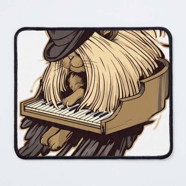Item preview, Cousin Itt Bowler Piano designed and sold by IllumeInk.
