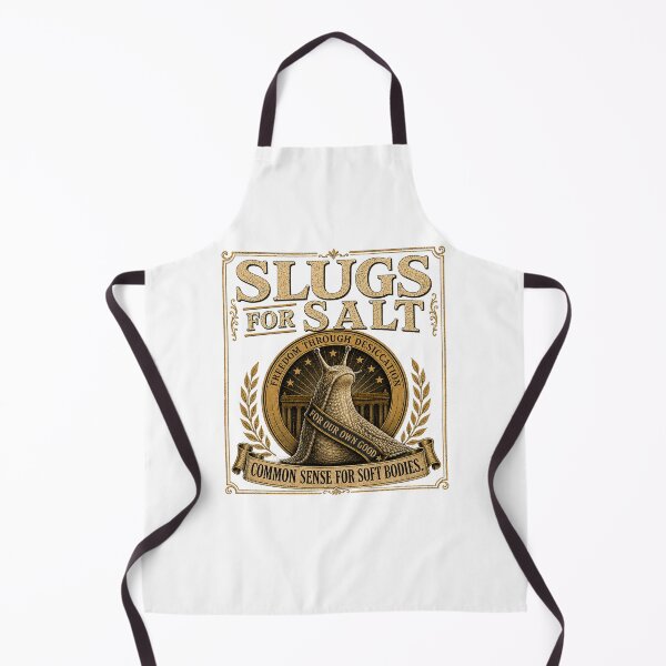 Item preview, Slugs for Salt - Common Sense for Soft Bodies Political Satire designed and sold by SnarkWorks.
