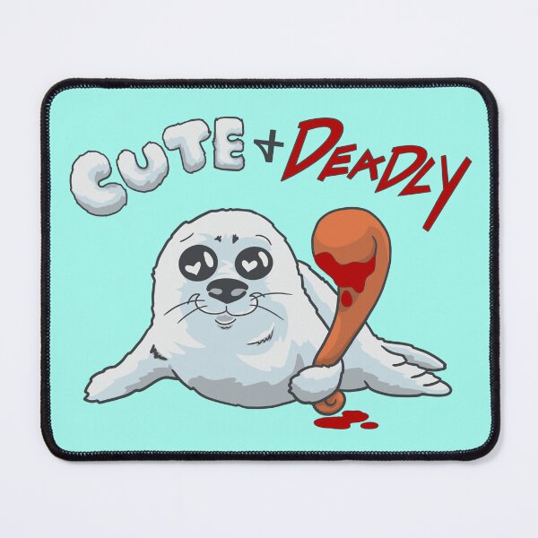 Item preview, Baby Seal with Bloody Club Cute and Dangerous designed and sold by Totemlyawesome .
