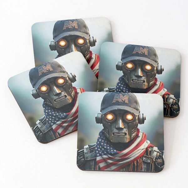 Item preview, american robot designed and sold by ToxicInkArt.