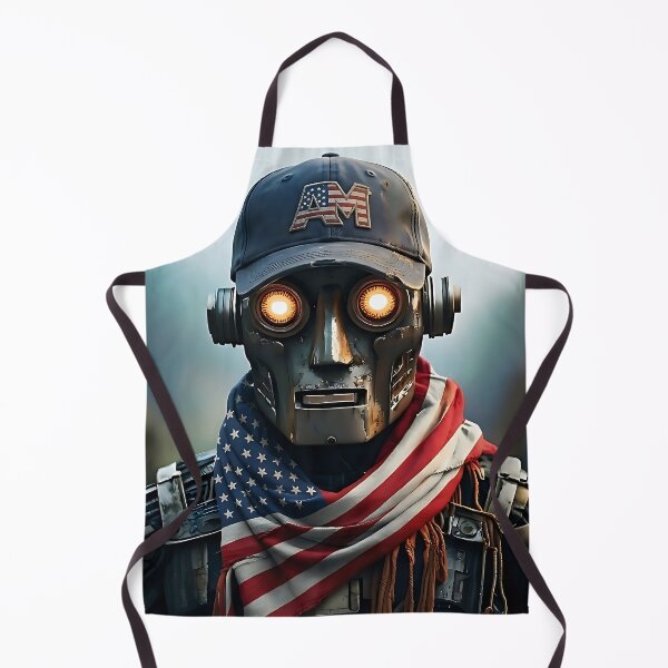 Item preview, american robot designed and sold by ToxicInkArt.